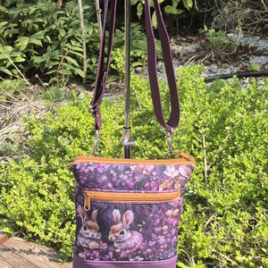 Oldaltáska kislányoknak - nyuszik - Meska.hu