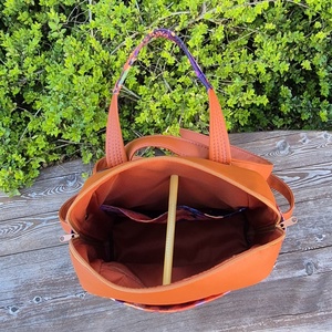 Inky téglavörös női hátizsák - táska & tok - hátizsák - hátizsák - Meska.hu