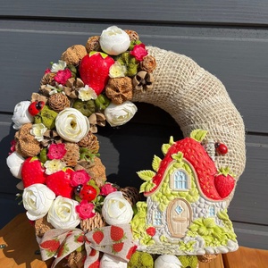 Epres nyári ajtódísz - Meska.hu