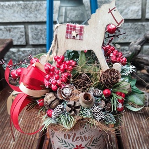 Karácsonyi  bögredísz , Karácsony, Karácsonyi lakásdekoráció, Karácsonyi lakásdíszek, , MESKA