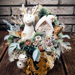 Impoz, Karácsony, Karácsonyi lakásdekoráció, Karácsonyi falu, házikó, , MESKA