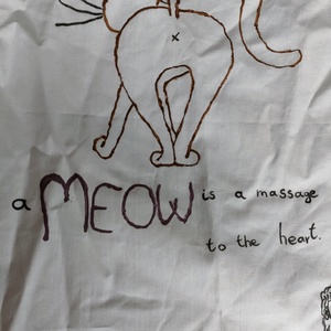 Cicás vászontatyi - a MEOW is a massage to the heart - táska & tok - bevásárlás & shopper táska - shopper, textiltáska, szatyor - Meska.hu Cicás vászontatyi - a MEOW is a massage to the heart - táska & tok - bevásárlás & shopper táska - shopper, textiltáska, szatyor - Meska.hu