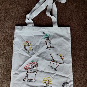 Gombás vászontatyi  - táska & tok - bevásárlás & shopper táska - shopper, textiltáska, szatyor - Meska.hu Gombás vászontatyi  - táska & tok - bevásárlás & shopper táska - shopper, textiltáska, szatyor - Meska.hu