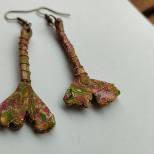 Színes ginkgo levél fülbevaló - magic Ginkgo Biloba - ékszer - fülbevaló - lógó fülbevaló - Meska.hu Színes ginkgo levél fülbevaló - magic Ginkgo Biloba - ékszer - fülbevaló - lógó fülbevaló - Meska.hu