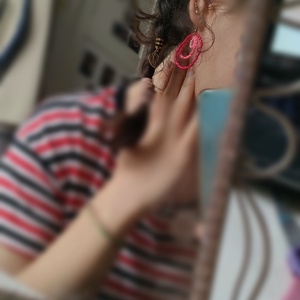 Gyöngyös fülbevaló  - Meska.hu