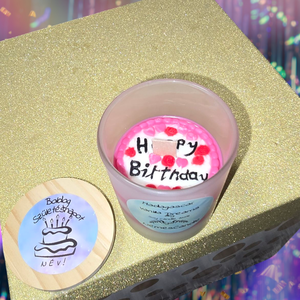Happy Birthday Candle - otthon & életmód - gyertya, illat, aroma - gyertya - Meska.hu