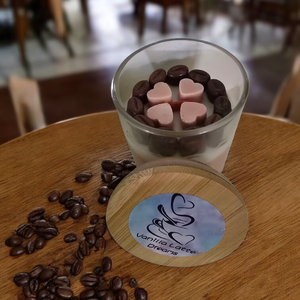 CoffeVanilla Soya Candle 150g - otthon & életmód - gyertya, illat, aroma - gyertya - Meska.hu