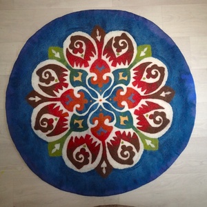 Áramlás-nemezmandala, Otthon & Életmód, Dekoráció, Spiritualitás, Mandala, Nemezelés, MESKA