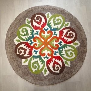 Szív-nemezmandala, Otthon & Életmód, Dekoráció, Spiritualitás, Mandala, Nemezelés, MESKA