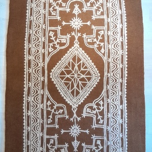 Kiáradás - kézzel készült nemez szőnyeg  - Meska.hu