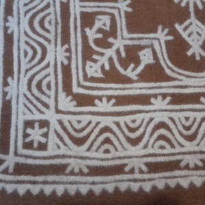 Kiáradás - kézzel készült nemez szőnyeg  - otthon & életmód - lakástextil - szőnyeg - más típusú szőnyeg - Meska.hu