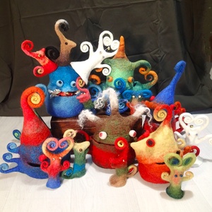 Nemez Kacifánt tárolók - játék & sport - plüssállat & játékfigura - más figura - Meska.hu