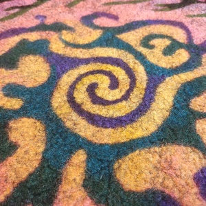 Szerelem 2 - nemez szőnyeg, falikép - otthon & életmód - lakástextil - szőnyeg - más típusú szőnyeg - Meska.hu