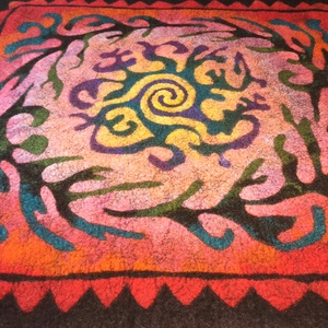 Szerelem 2 - nemez szőnyeg, falikép - otthon & életmód - lakástextil - szőnyeg - más típusú szőnyeg - Meska.hu