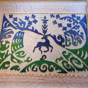 Csodaszarvas - Nap - otthon & életmód - lakástextil - falvédő - Meska.hu