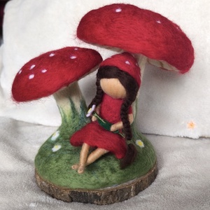 Erdei manó gombákkal -  - Meska.hu