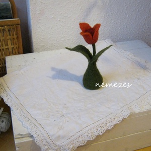 nemez tulipán -  - Meska.hu