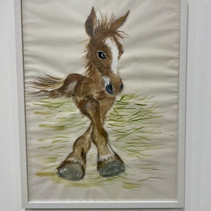 Szépség született - baba - mama - babaszoba dekoráció - babaszoba kép - Meska.hu