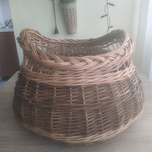 fonott kosár - otthon & életmód - tárolás & rendszerezés - tárolókosár - Meska.hu