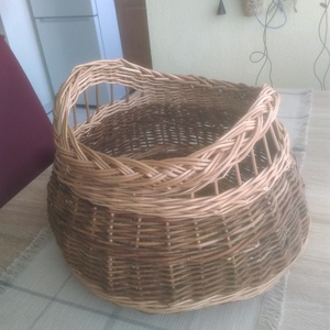 fonott kosár - otthon & életmód - tárolás & rendszerezés - tárolókosár - Meska.hu