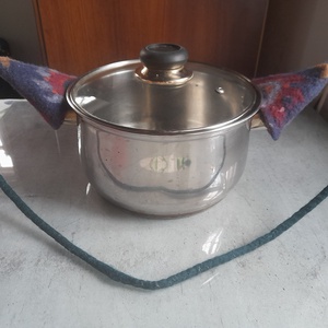 nemezelt edényfogó - otthon & életmód - konyhafelszerelés, tálalás - konyhai textil - edényfogó & edényfedő - Meska.hu