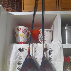 nemezelt edényfogó - otthon & életmód - konyhafelszerelés, tálalás - konyhai textil - edényfogó & edényfedő - Meska.hu