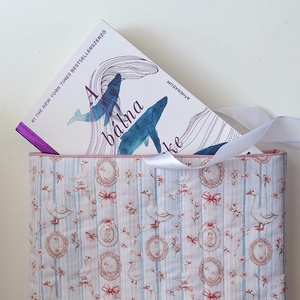 Könyvtok libás mintával, Könyv & Zene, Könyvtok, Varrás, MESKA