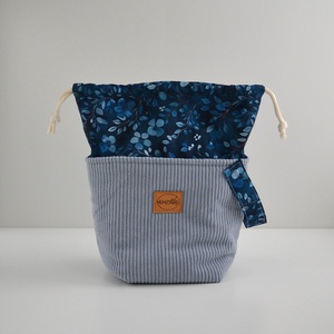 Közepes méretű behúzós projekt táska kézimunkához (világoskék kordbársony) - táska & tok - kézitáska & válltáska - kézitáska - Meska.hu Közepes méretű behúzós projekt táska kézimunkához (világoskék kordbársony) - táska & tok - kézitáska & válltáska - kézitáska - Meska.hu