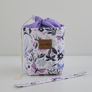 Kis méretű behúzós projekt táska kézimunkához (pillangós) - táska & tok - kézitáska & válltáska - kézitáska - Meska.hu Kis méretű behúzós projekt táska kézimunkához (pillangós) - táska & tok - kézitáska & válltáska - kézitáska - Meska.hu