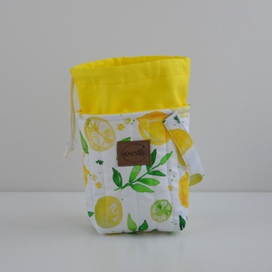 Kis méretű behúzós projekt táska kézimunkához (citromos) - táska & tok - kézitáska & válltáska - kézitáska - Meska.hu Kis méretű behúzós projekt táska kézimunkához (citromos) - táska & tok - kézitáska & válltáska - kézitáska - Meska.hu