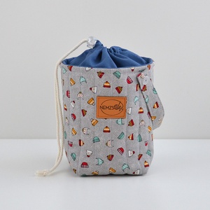 Kis méretű behúzós projekt táska kézimunkához (téli sapkás), Táska & Tok, Kézitáska & válltáska, Kézitáska, Varrás, MESKA