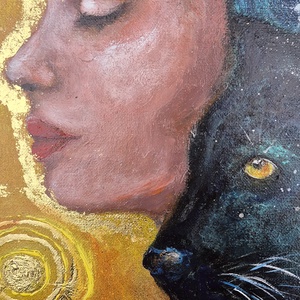 Mistyc - akril festmény vegyes technika - művészet - festmény - akril - Meska.hu