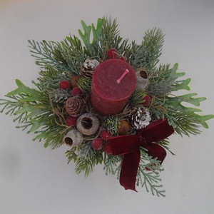 Karácsonyi asztaldísz - karácsony - adventi díszek - adventi asztaldísz - Meska.hu