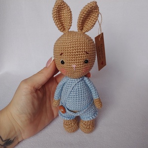 Amigurumi/Horgolt Nyuszi fiú - Meska.hu