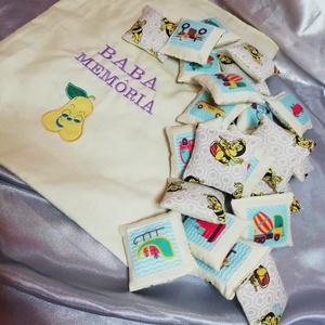 Babamemória keresztnévvel ellátva - játék & sport - készségfejlesztő és logikai játék - memória játékok - Meska.hu