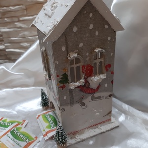 Teaházikó - otthon & életmód - dekoráció - dísztárgy - Meska.hu