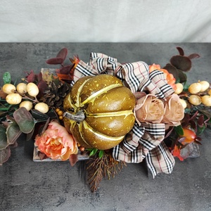 Őszi asztaldísz fa tálcán - 12x50cm - otthon & életmód - dekoráció - asztal és polc dekoráció - asztaldísz - Meska.hu Őszi asztaldísz fa tálcán - 12x50cm - otthon & életmód - dekoráció - asztal és polc dekoráció - asztaldísz - Meska.hu