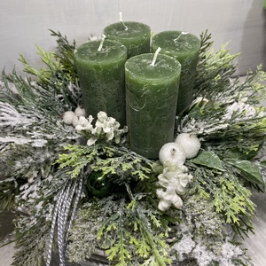 Adventi asztaldísz  - karácsony - adventi díszek - adventi asztaldísz - Meska.hu