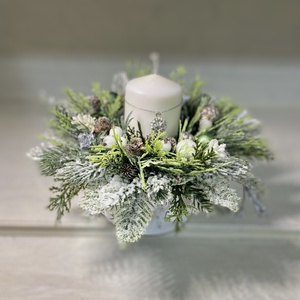 Adventi asztaldísz  - Meska.hu