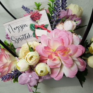 Virágdoboz - ajándék évfordulóra, születésnapra - otthon & életmód - dekoráció - virágdísz és tartó - virágbox, virágdoboz - Meska.hu