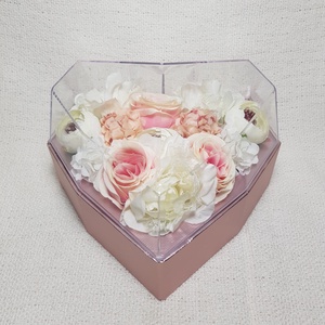 Szív alakú virágbox - otthon & életmód - dekoráció - Meska.hu