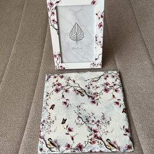 Képkeret és kínálótál - otthon & életmód - dekoráció - asztal és polc dekoráció - dekorációs tál, tartó - Meska.hu