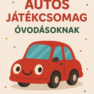 Autós játékcsomag, Játék & Sport, Készségfejlesztő és Logikai játék, Oktató játékok, Fotó, grafika, rajz, illusztráció, MESKA