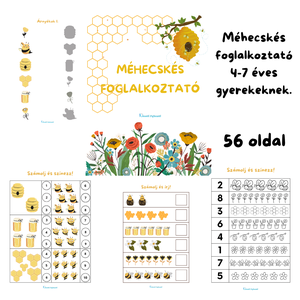 Méhecskés foglalkoztató - Meska.hu