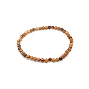 Jáspis kép ásvány karkötő golyós 4mm, Ékszer, Karkötő, Ásványkarkötő, , MESKA