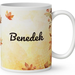 Névvel kérhető - Cuki őszi szemüveges bagoly mintás bögre - otthon & életmód - konyhafelszerelés, tálalás - tálalás - bögre & csésze - Meska.hu