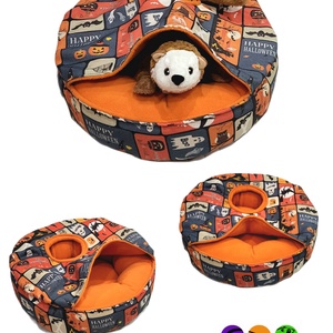 Halloween desigban is bebújós puff kedvenceknek, vadászgörények,patkányok,deguk,csincsillák és más kisállatoknak! - Meska.hu