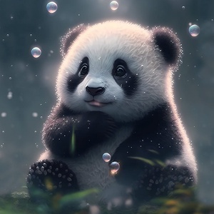 Egyedi készîtésű baby panda mintás vízhatlan Gym bag ,tornazsák! - táska & tok - hátizsák - tornazsák, gymbag - Meska.hu