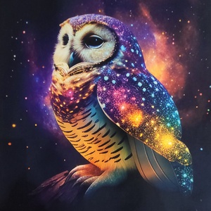 Egyedi készîtésű bagoly mintás vízhatlan Gym bag ,tornazsák! - táska & tok - hátizsák - tornazsák, gymbag - Meska.hu