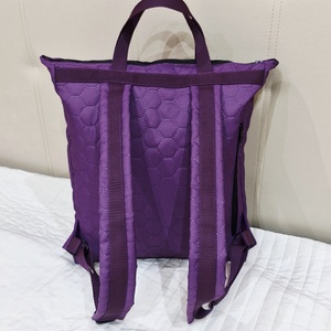 Hátizsák-kézitáska mandala lila mintával!l  - táska & tok - hátizsák - roll top hátizsák - Meska.hu